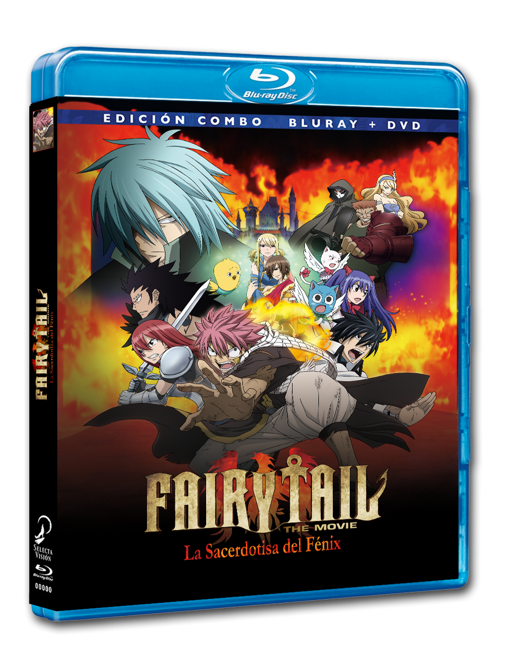 Fairy Tail (la Película): La Sacerdotisa Del Fénix  - Ed. Bd Combo